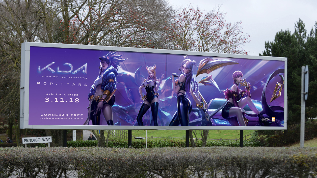 Pop/Stars Billboard