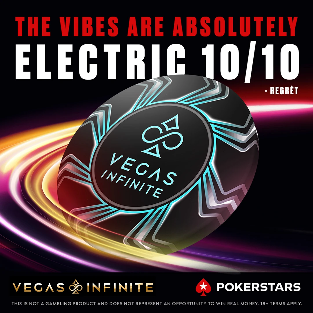 Vegas Infinite Social Post - The Vibes Are Absolutely Electric
